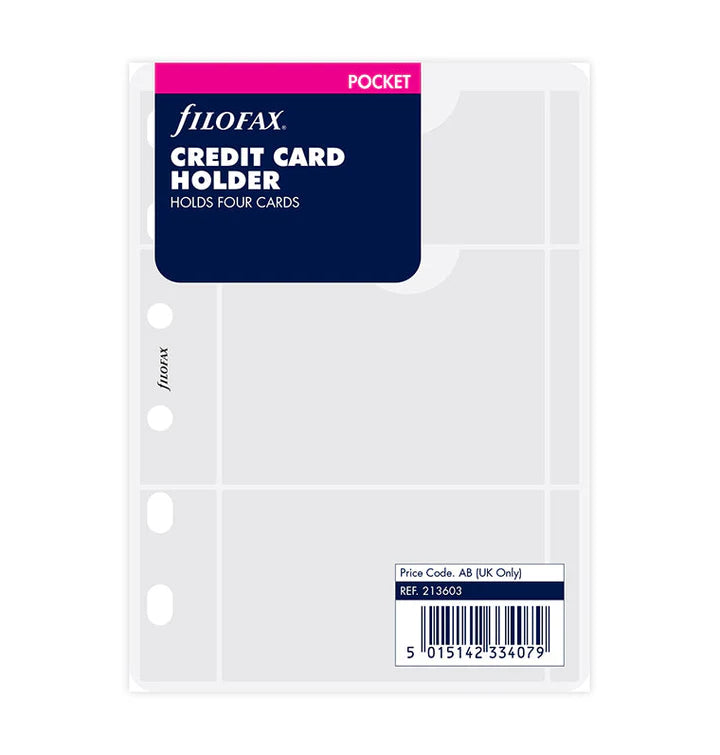 Filofax Credit card holder