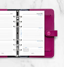 Filofax Week On Two Pages Lined Diary Refill - Personal 2026 English