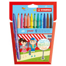 Stabilo Power Fibre-Tip Pens Medium Tip 12pk