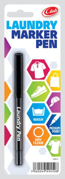 Club Laundry Marker Pen - Black