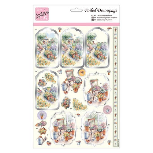 Anita's Foiled Decoupage - Country Cottage