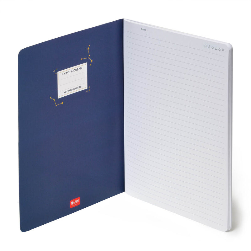 Legami Quaderno B5 Ruled Notebook - Large