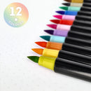 Legami Brush Markers - Pastels (Set of 12)