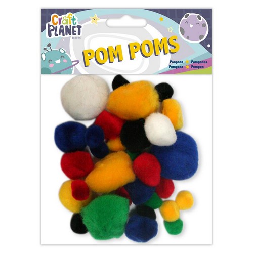 Craft Planet Pompoms (30pk)