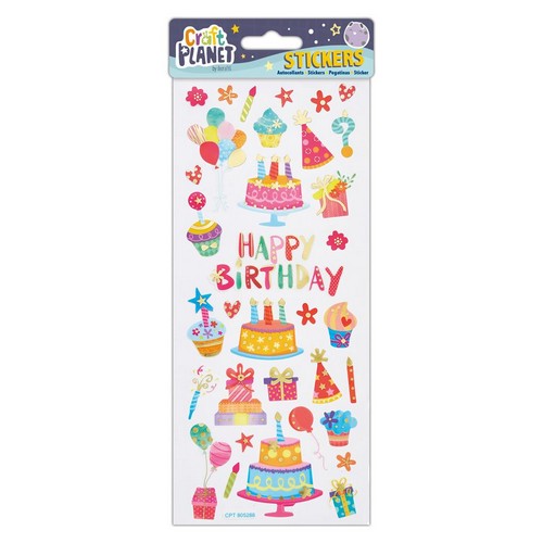 Adesivi Alfabeto Craft Planet – Sticker Divertenti Per Scrapbooking E Lavoretti Creativi