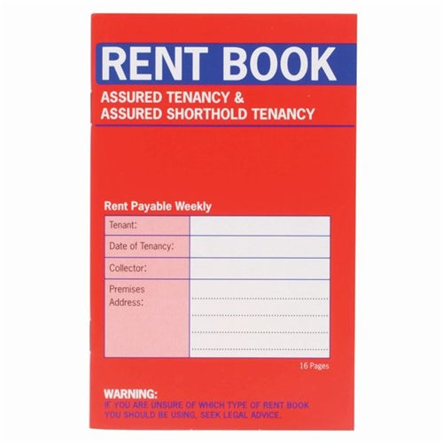 Country Stationery Assured Tenancy Rent Book