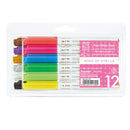Kuretake Zig Wink of Stella Bullet Markers -  Assorted (12 Pieces)