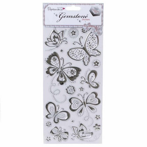 Papermania Gemstone Stickers - Butterflies