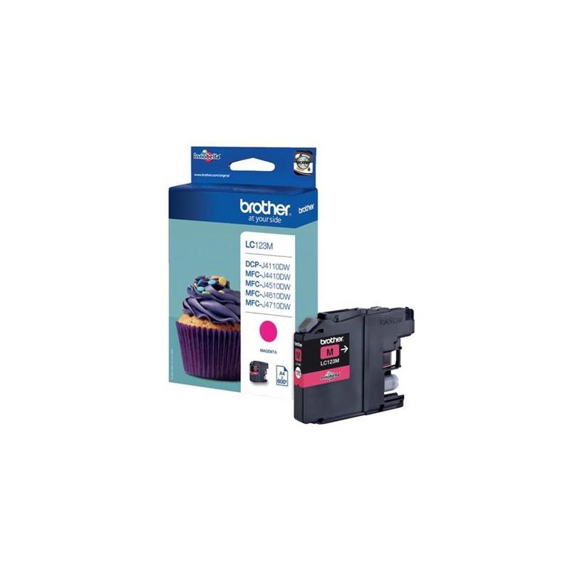 Brother LC123M Ink Cart Magenta