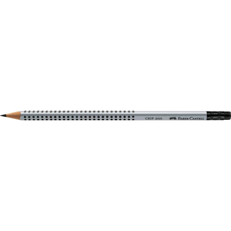 Faber-Castell Grip 2001 Blacklead Pencil with Eraser