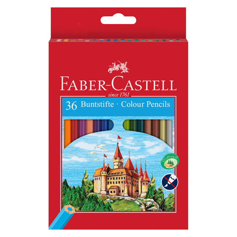 Faber-Castell Castle Hexagonal Colour Pencils