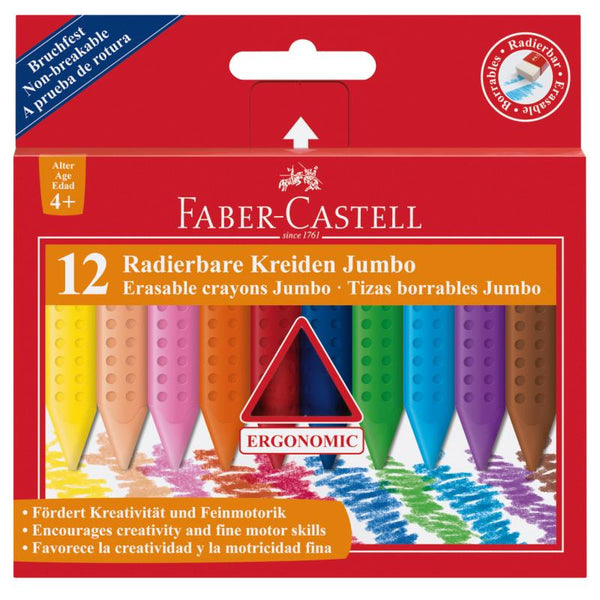 Faber-Castell Jumbo Grip crayons (box of 12)