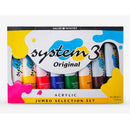 Daler-Rowney System 3 Acrylic Jumbo Selection Set