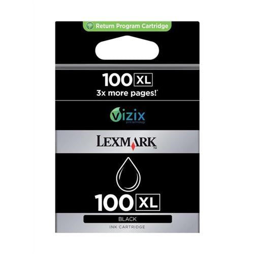 Lexmark 100XL RP InkCart Blk HY 14N1068E