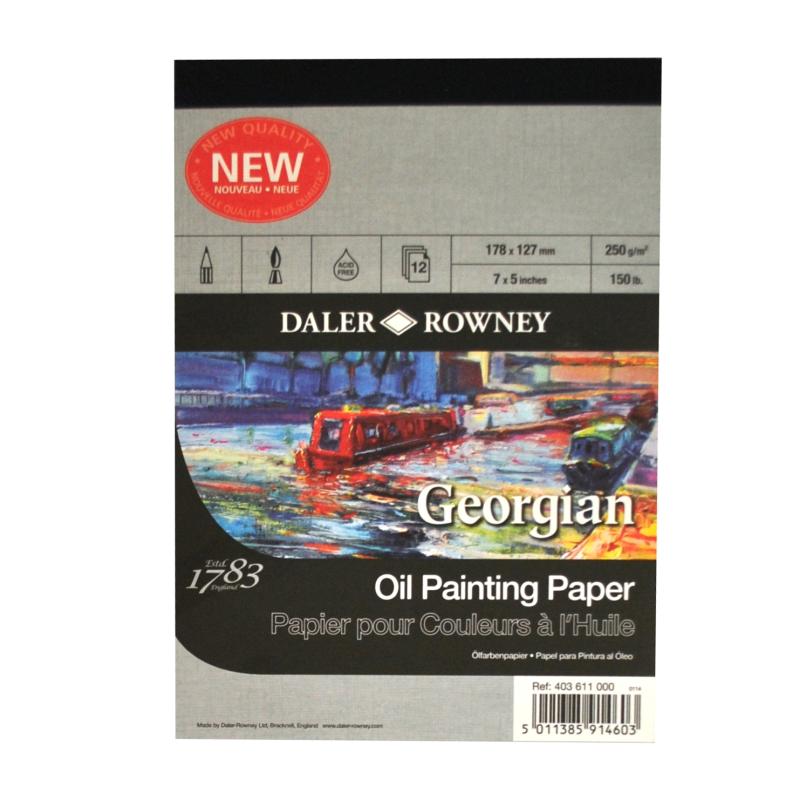 Daler-Rowney Georgian Oil Pad 250gsm