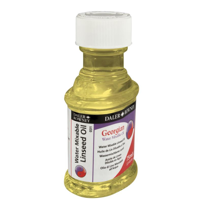 Daler-Rowney Georgian Water Mixable Linseed Oil 75ml