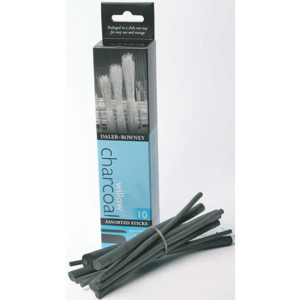 Daler-Rowney Willow Charcoal Assorted (10)