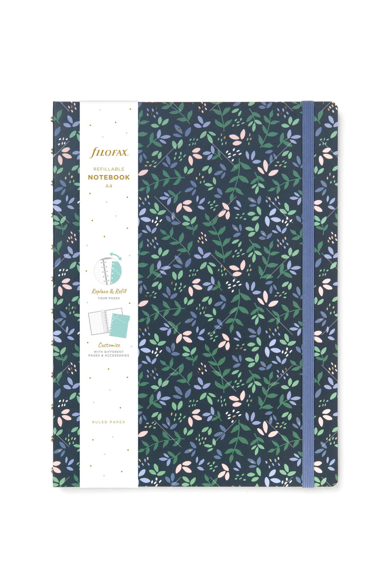 Filofax A4 Refillable Notebook - Garden