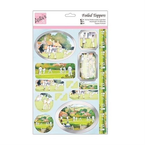 Anita's Foiled Toppers & Paper Pack - Village Cricket