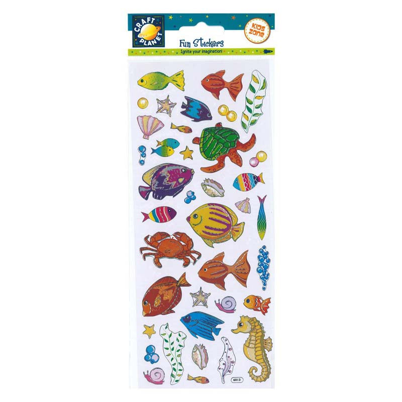 Craft Planet Fun Stickers - Sea Life