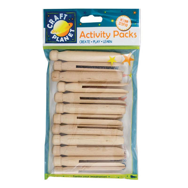 Craft Planet Dolly Pegs (12pcs)
