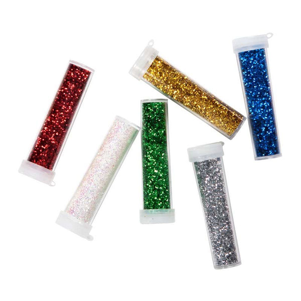Craft Planet Glitter Shakers (6pk) - Assorted
