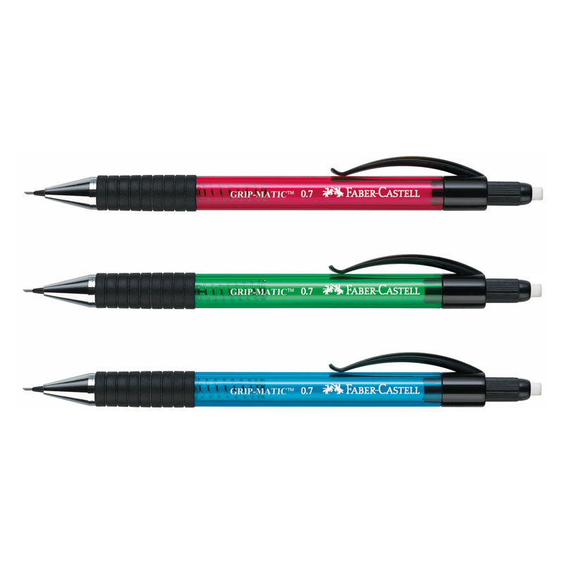 Faber-Castell Soft-Grip Mechanical Pencil-0.7Mm (1),Black : : Home  & Kitchen