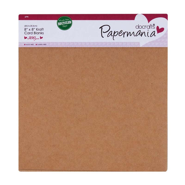 Papermania 8 x 8" Cards & Envelopes (6pk)
