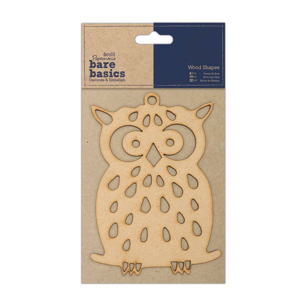 Papermania Wood Shapes - Owl