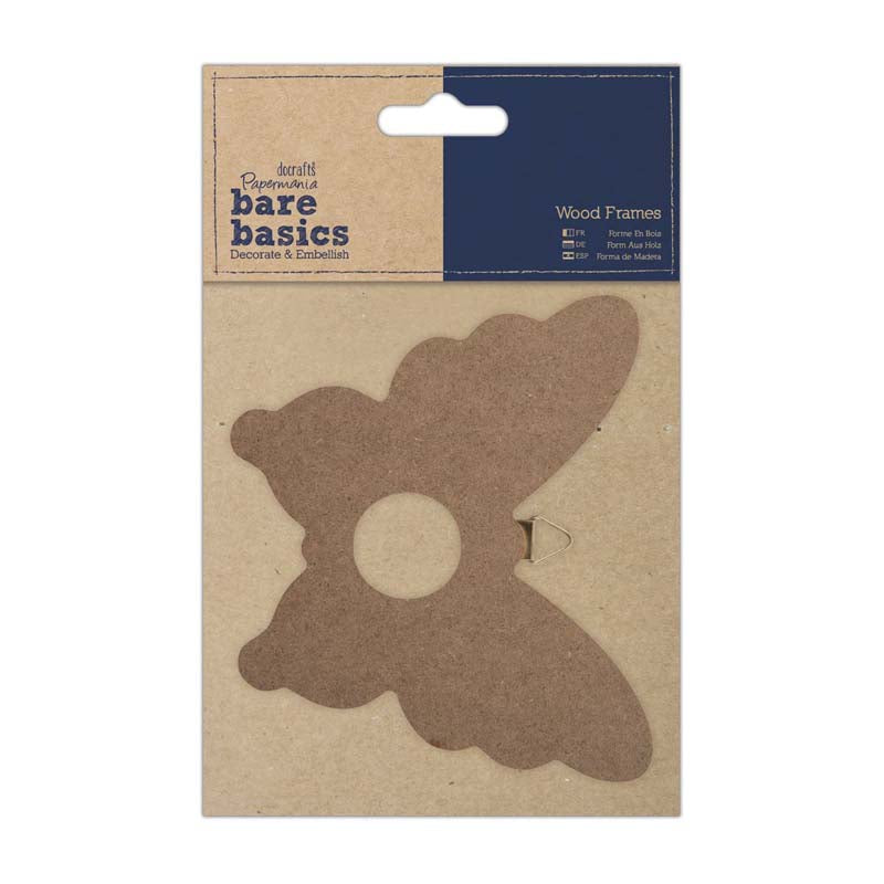 Papermania PMA 175106 - Abbellimento In Legno, 10 Cm Papermania PMA 175106 - Abbellimento In Legno, 10 Cm