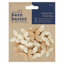 Papermania Burlap Mini Butterflies (20pcs)