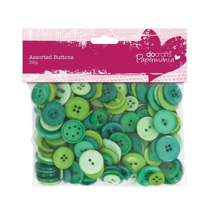 Papermania Assorted Buttons (250g)