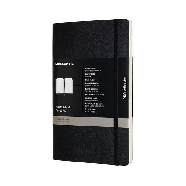 Moleskine Pro Softcover Notebook - Large