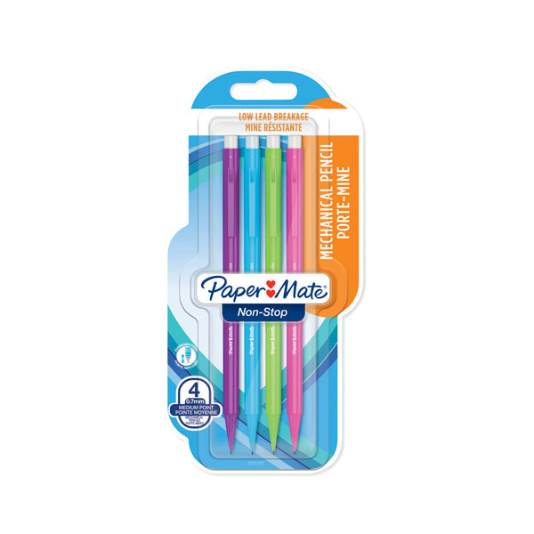 PaperMate Non Stop Neon Mechanical Pencils (4 pack)