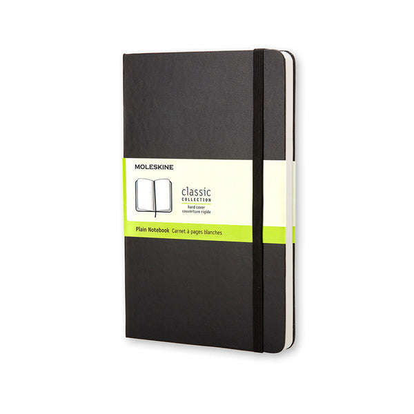 Moleskine Classic Plain Hardcover Notebook - Pocket