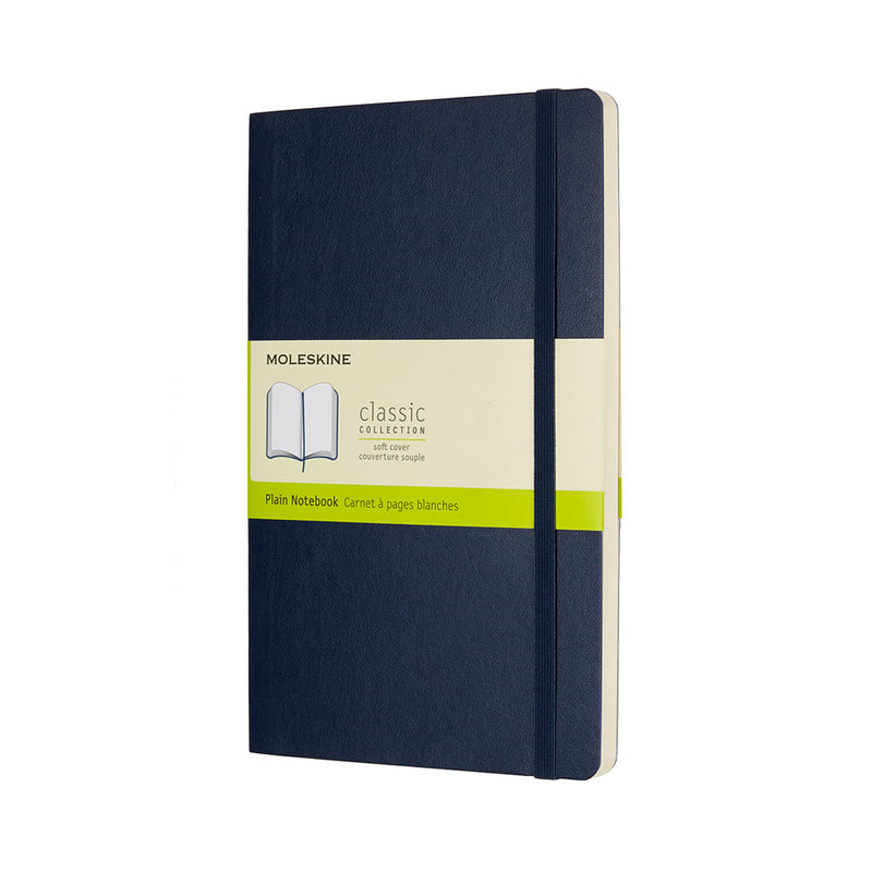 Moleskine Classic Plain Softcover Notebook - Large
