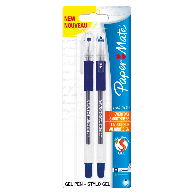 PaperMate 300 Gel Pen (Twin Pack)