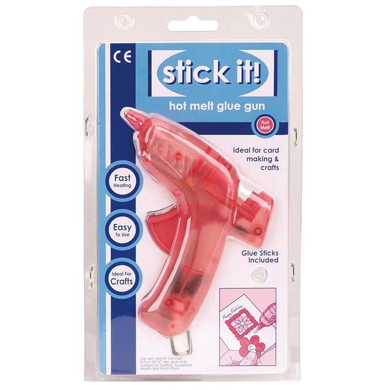 Stick It! Glue Gun - Hot Melt - Red