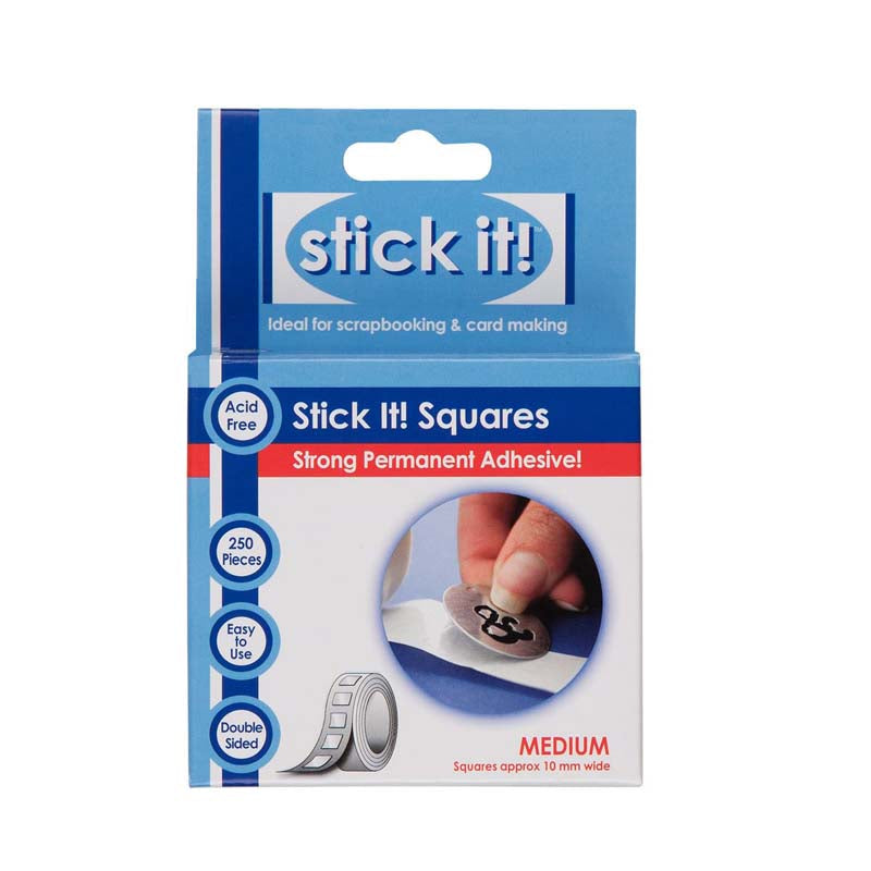 Stick It! Adhesive Squares (250pcs)