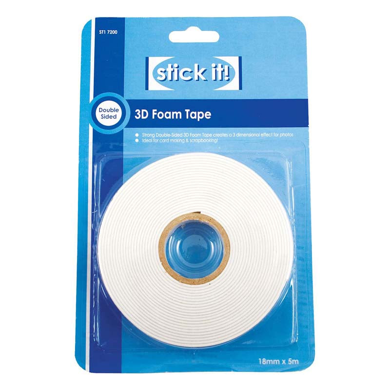 Stick It! 5m 3D Foam Tape