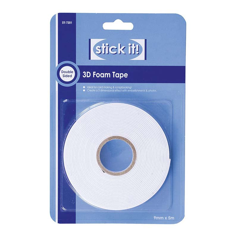 Stick It! 5m 3D Foam Tape