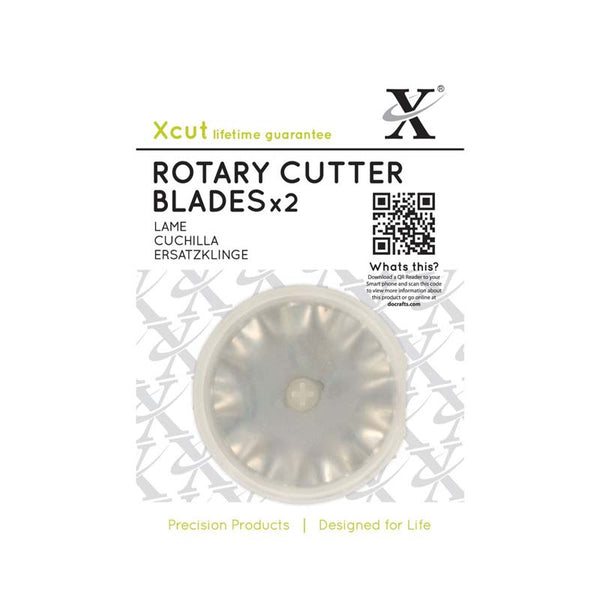 Xcut 45mm Rotary Cutter Replacement Blades (2pcs)