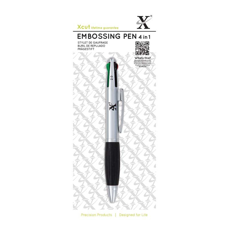 Xcut 4 In 1 Embossing Pen