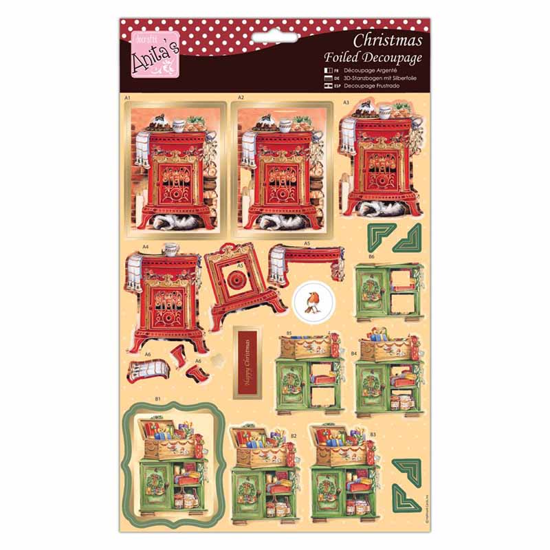 Anita's ANT 169946 - Decoupage, formato A4, multicolore