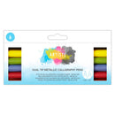 Docrafts Artiste Dual Tip Calligraphy Pens (6 Pack)