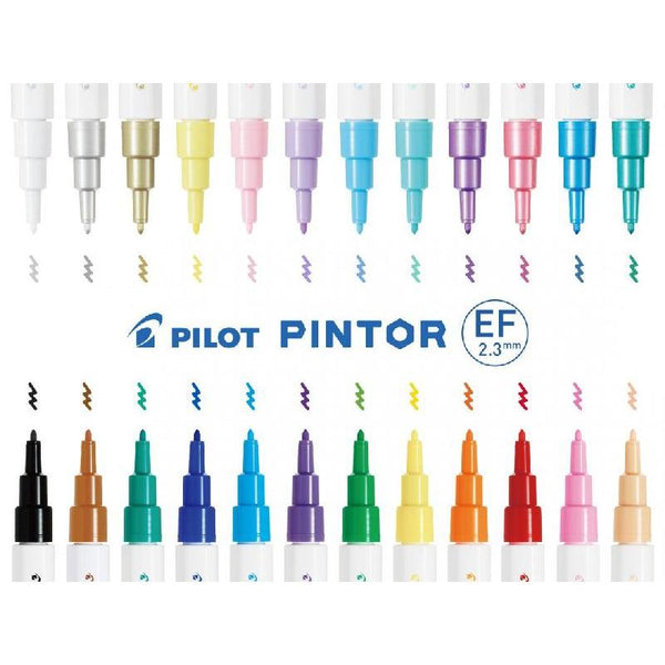 Pilot Pintor Marker Bullet Tip - Extra Fine Line
