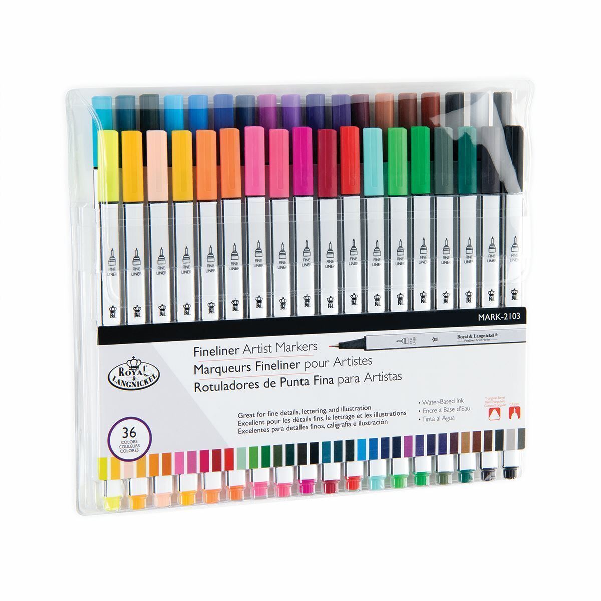 DoCrafts - Artiste Dual Tip Brush Markers (12 Pack) - Pastel