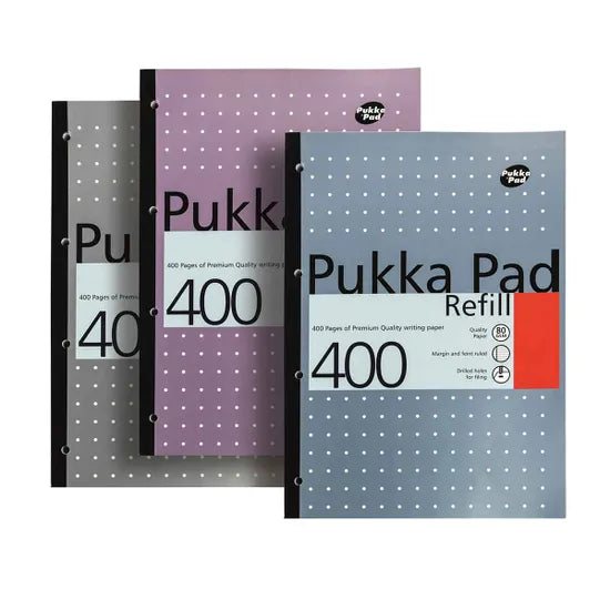 Pukka Pad A4 Refill Pad 400 Sheet