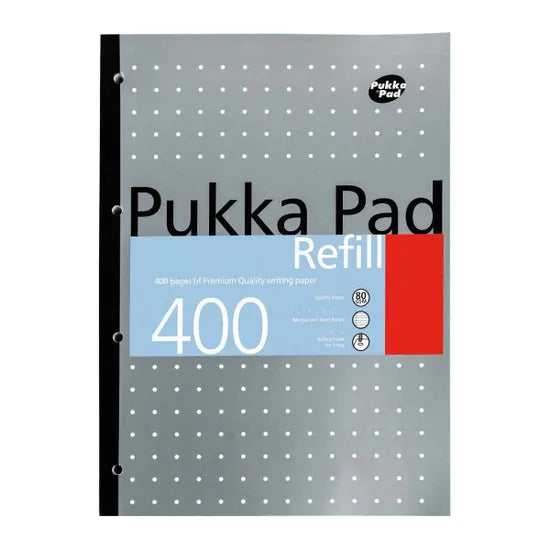 Pukka Pad A4 Refill Pad 400 Sheet