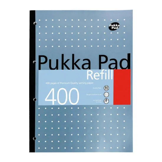 Pukka Pad A4 Refill Pad 400 Sheet